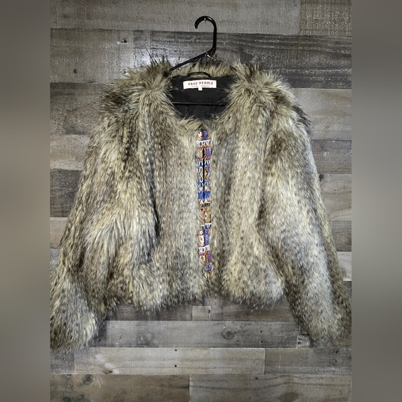 Free People Unwritten Faux Fur Jacket - Picture 5 of 5
